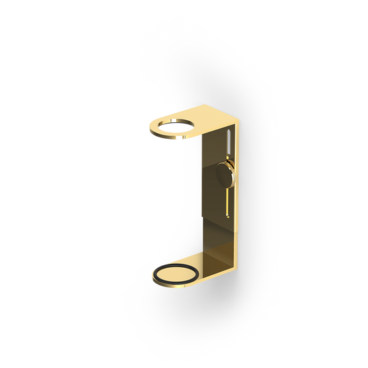 DW PORTER Wall holder for dispenser bottles Gold 24 Carat