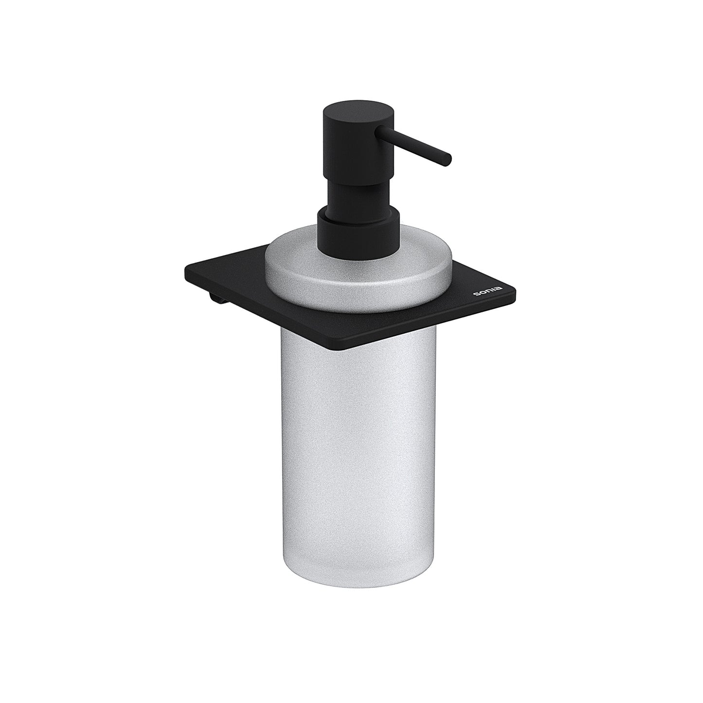 SONIA -S-CUBE SOAP DISPENSER BLACK