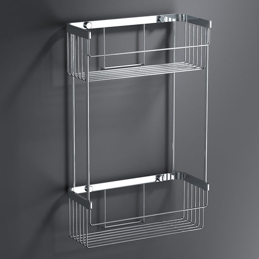 SONIA -WIRE BASKET DOUBLE MIX CHROME(D)
