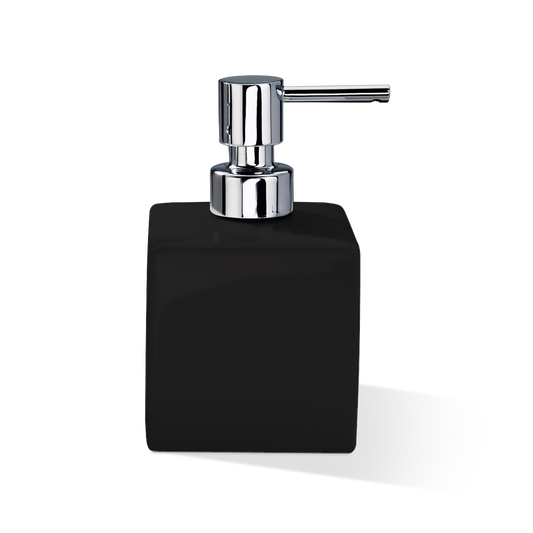 DW DW 525 Soap dispenser porcelain Black - Chrome