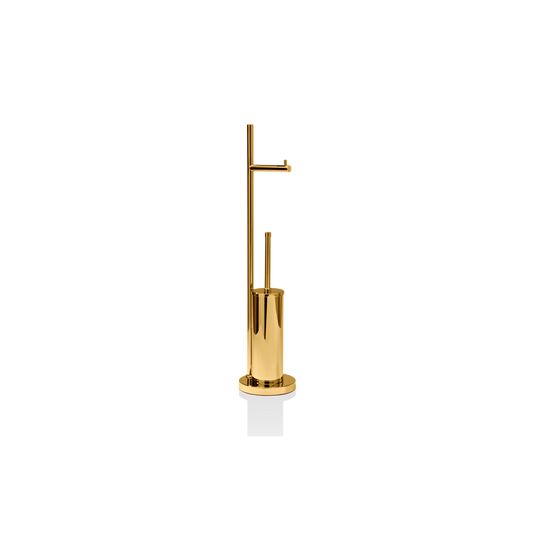 DW DW 670 Toilet brush set - Gold 24 Carat