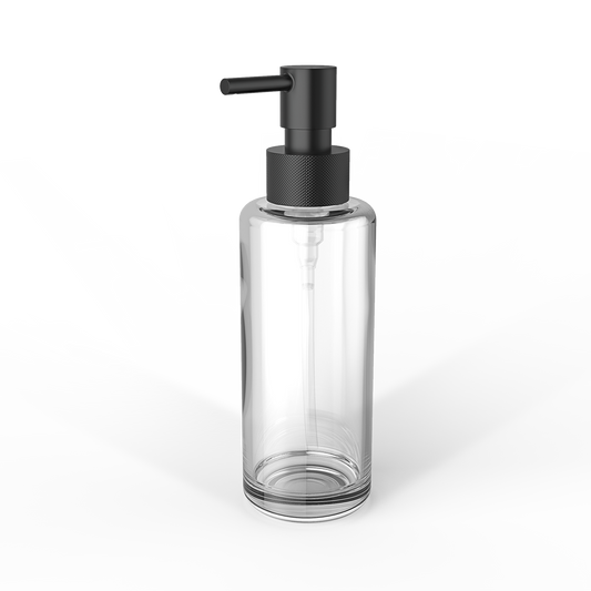 DW TT PORTER Soap dispenser Glass bottle Clear / Pump Black Matte