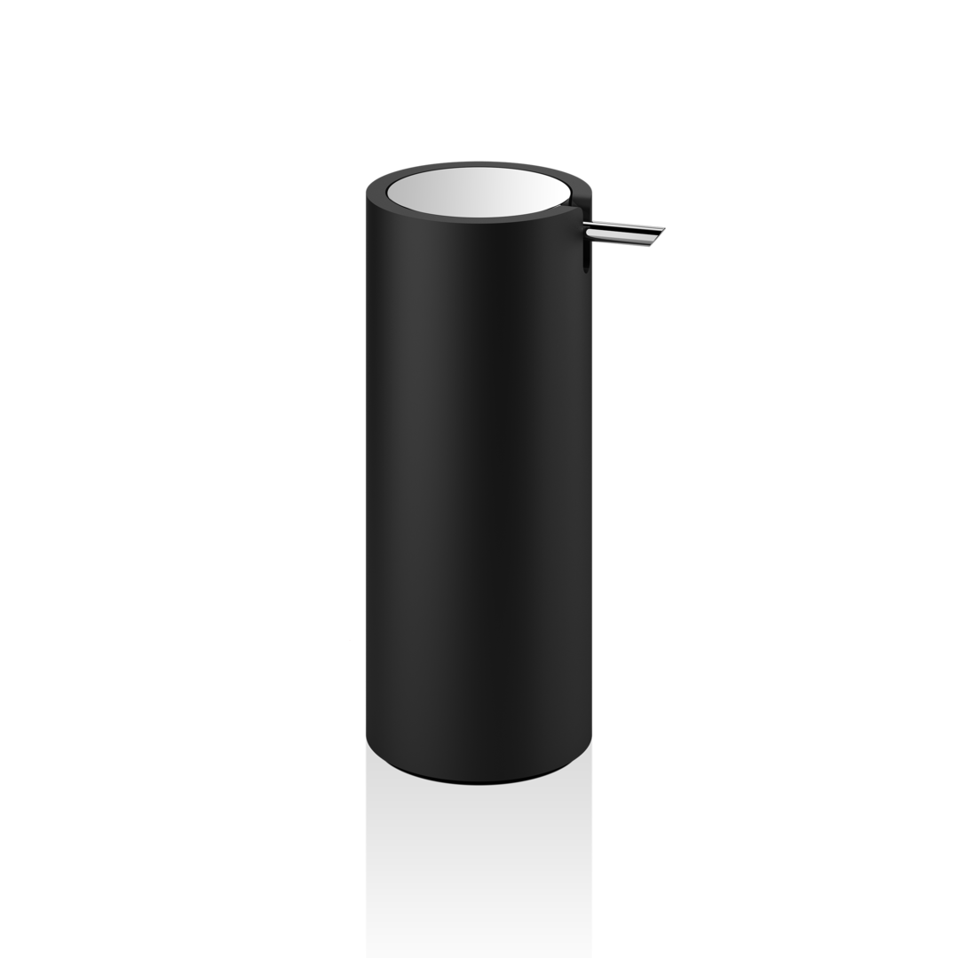 DW STONE SSP Soap dispenser - Black Matte / Chrome