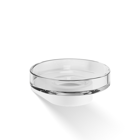 DW CENTURY WSS Soap dish WM - White Matte with soap dish made of KRISTALL - clear