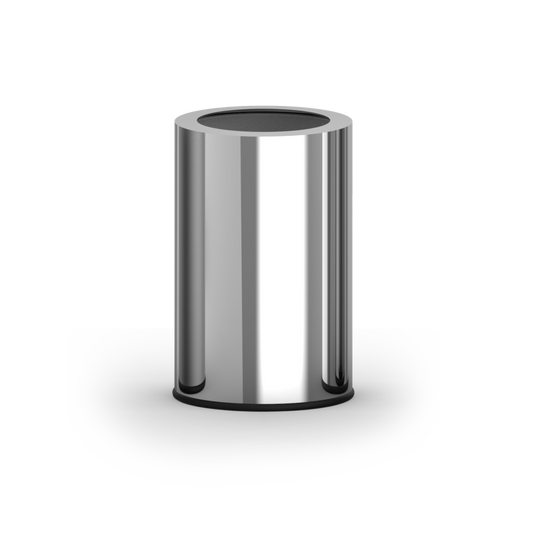 DW ROOMS Waste bin - Chrome