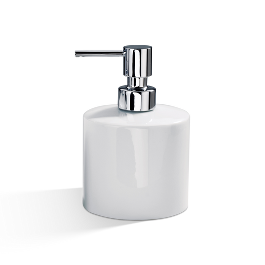 DW DW 520 Soap dispenser porcelain White - Chrome