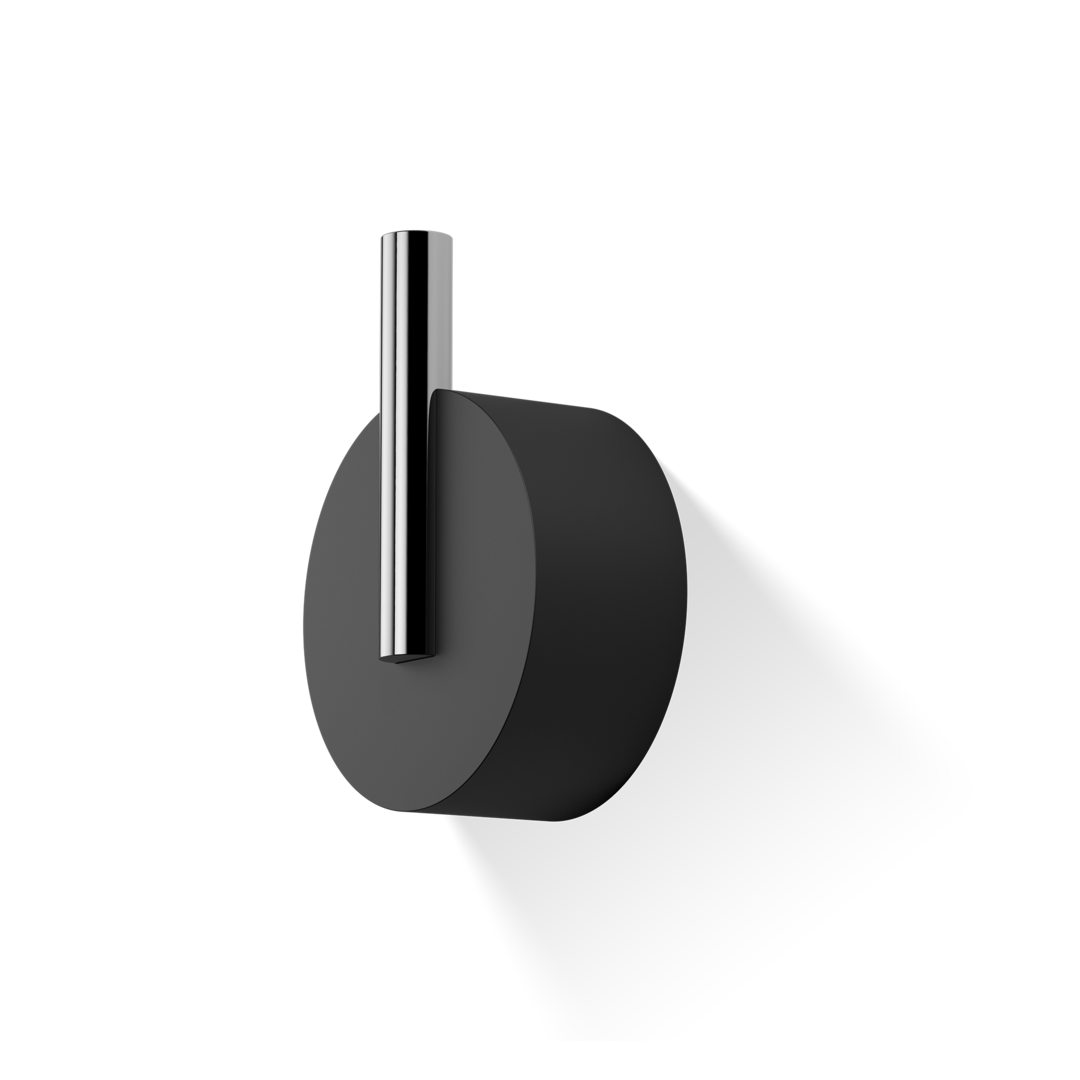 DW STONE WHK Hook small - Black Matte / Chrome