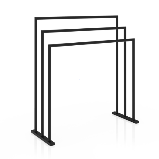 DW HT 9 Towel stand - Black Matte