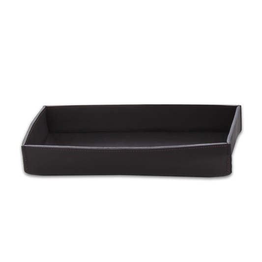 DW NAPPA TAB L Tray - NAPPA Genuine Leather Black-brown