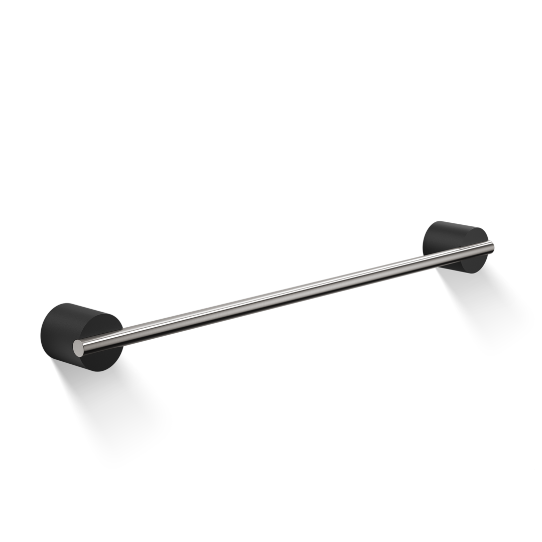 DW STONE HTE45 Towel rail - Black Matte / Stainless Steel Matte