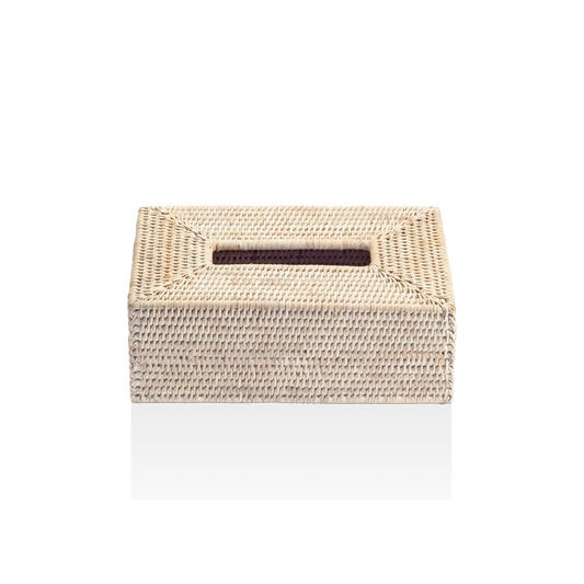 DW BASKET KBX Tissue Box rectangular - Rattan light