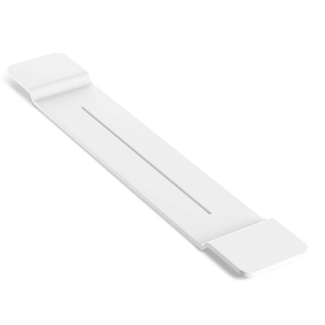 DW STONE WAN Bath shelf - White Matte