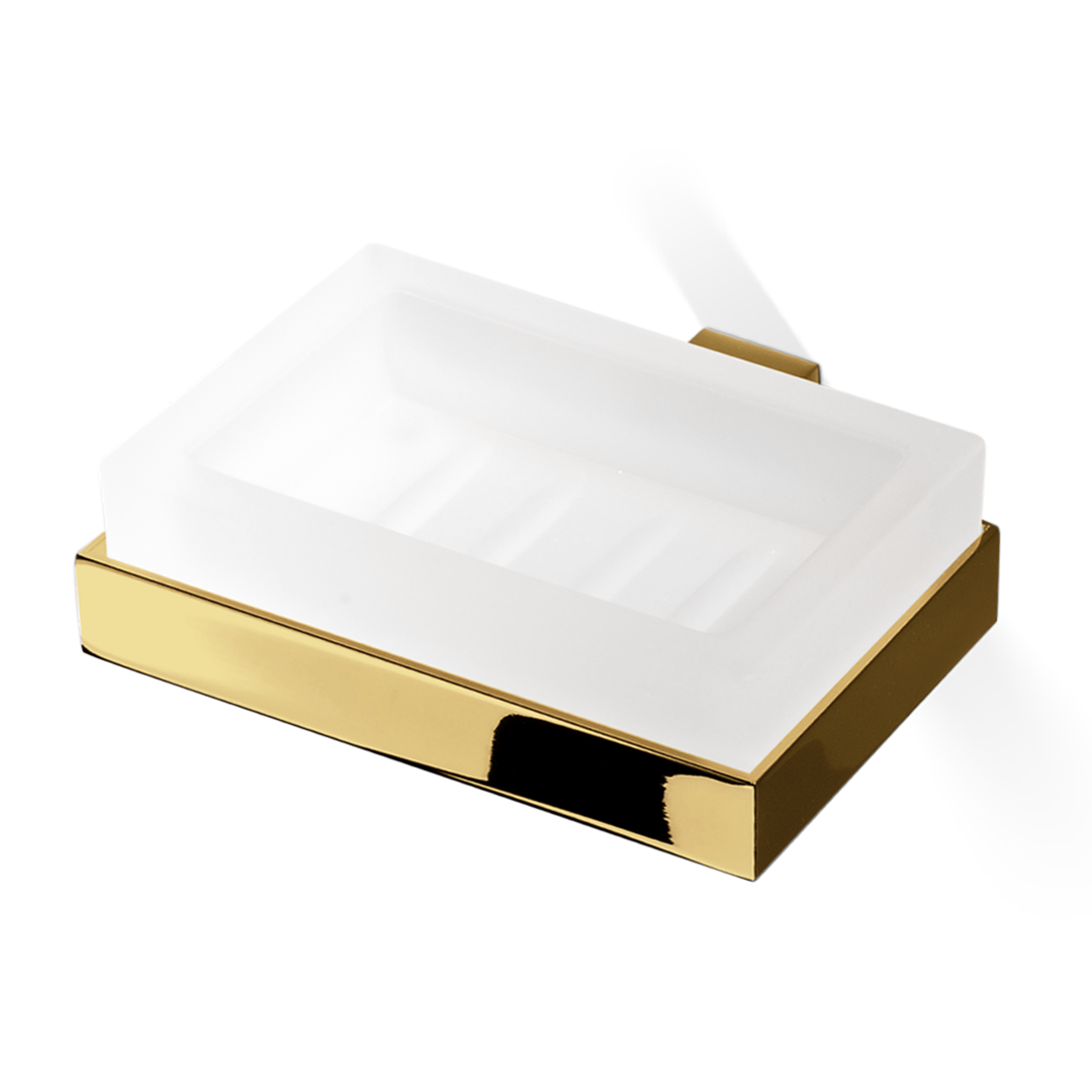 DW CO WSS CORNER Soap dish WM - Gold 24 Carat