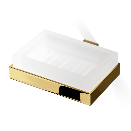 DW CO WSS CORNER Soap dish WM - Gold 24 Carat