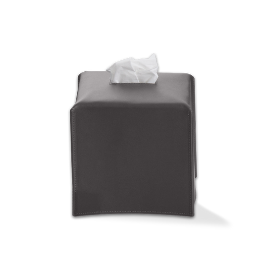 DW NAPPA KBQ Tissue box - NAPPA Genuine Leather Smoke-Grey