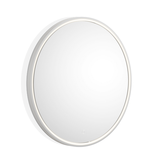 DW STONE MIRROR LED Mirror - White Matte