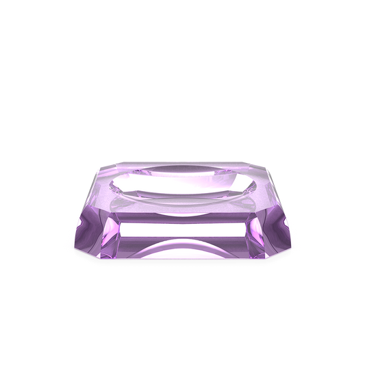 DW KR STS KRISTALL Soap dish - Violet