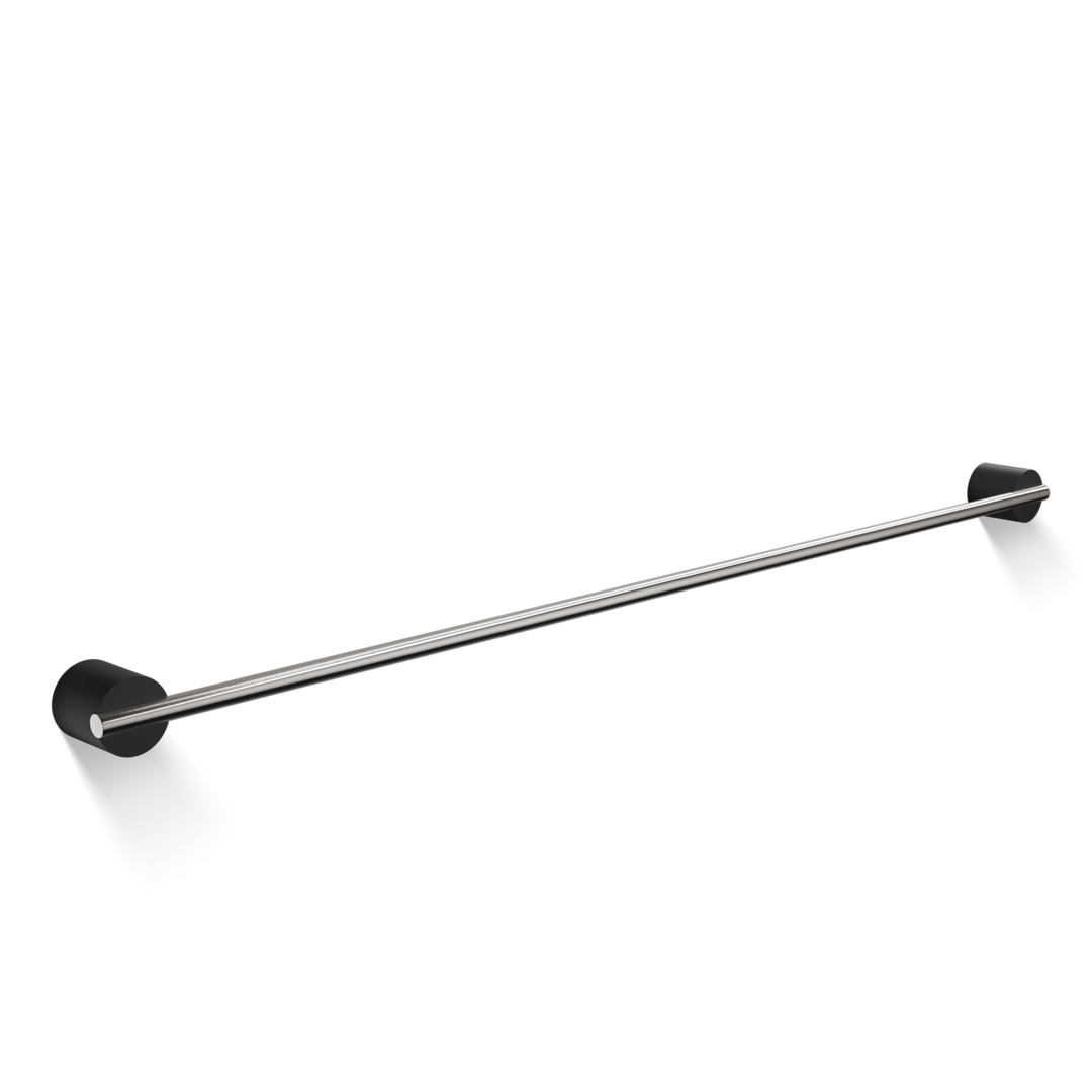 DW STONE HTE80 Towel rail - Black Matte / stainless steel Matte