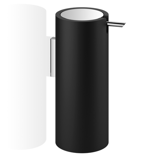 DW STONE WSP Soap dispenser WM Black Matte / Chrome