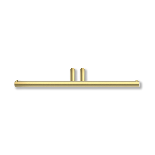 DW MK TPH2 MIKADO Toilet paper holder double - Brass Matte ( unvarnished )