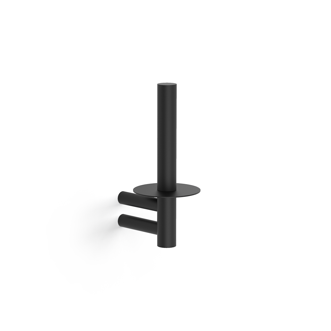 DW BAR ERH Toilet paper holder - Black Matte