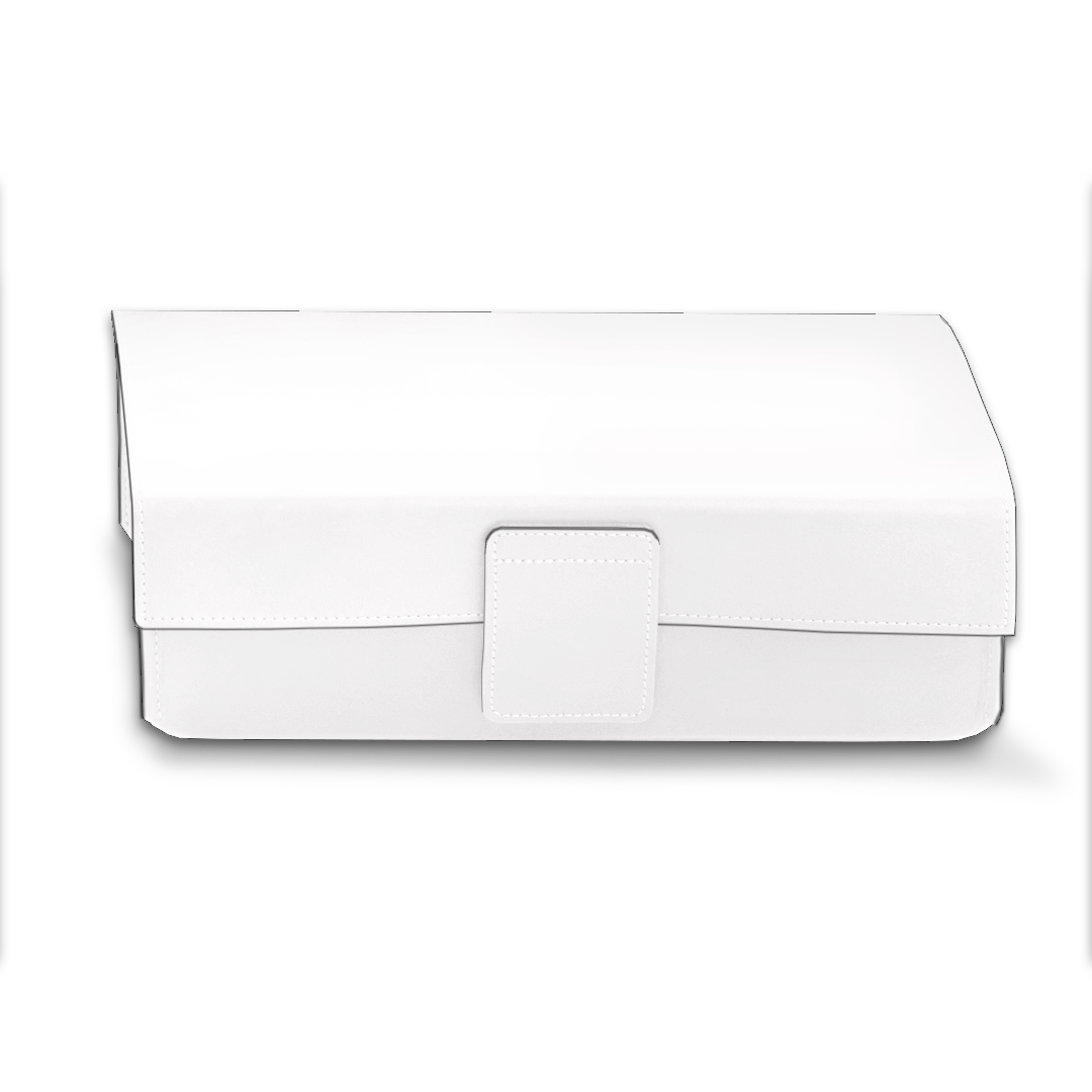 DW NAPPA UTBD Multi-purpose box with cover - NAPPA Genuine Leather Snow-White