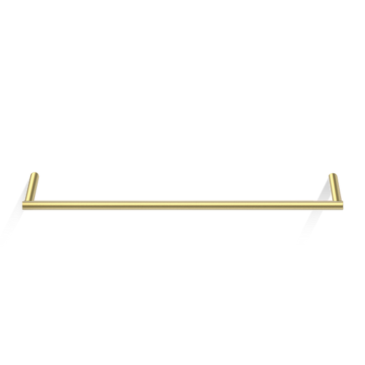 DW MK HTE45 MIKADO Towel rail 18" single - brass Matte ( not lacquered )