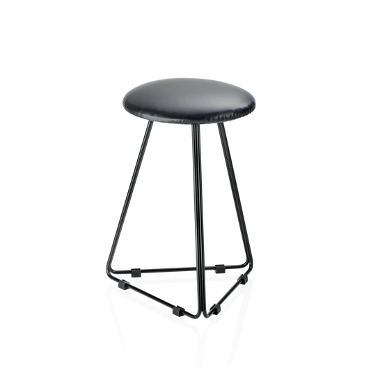 DW DW 71 Stool - Black Matte / Black