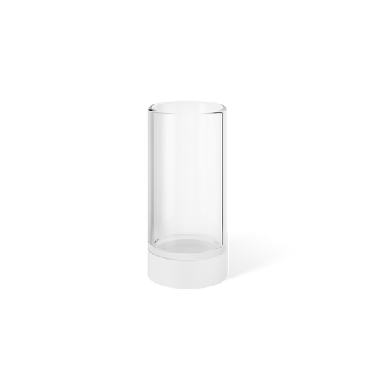 DW CENTURY SMG Tumbler - White Matte with tumbler made of KRISTALL - clear