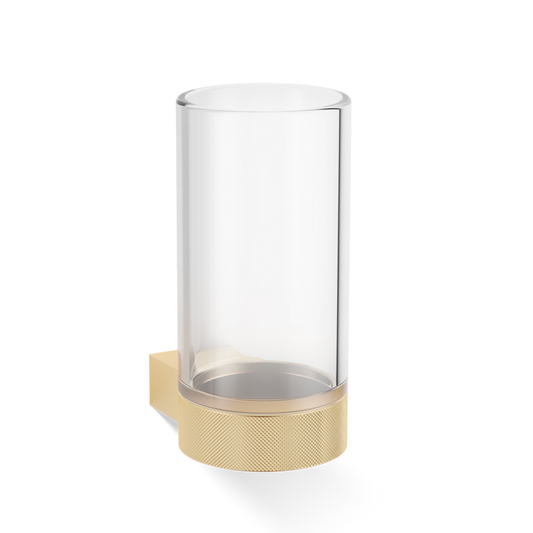 DW CLUB WMG Tumbler WM - Gold Matte 24 Carat with tumbler made of KRISTALL - clear