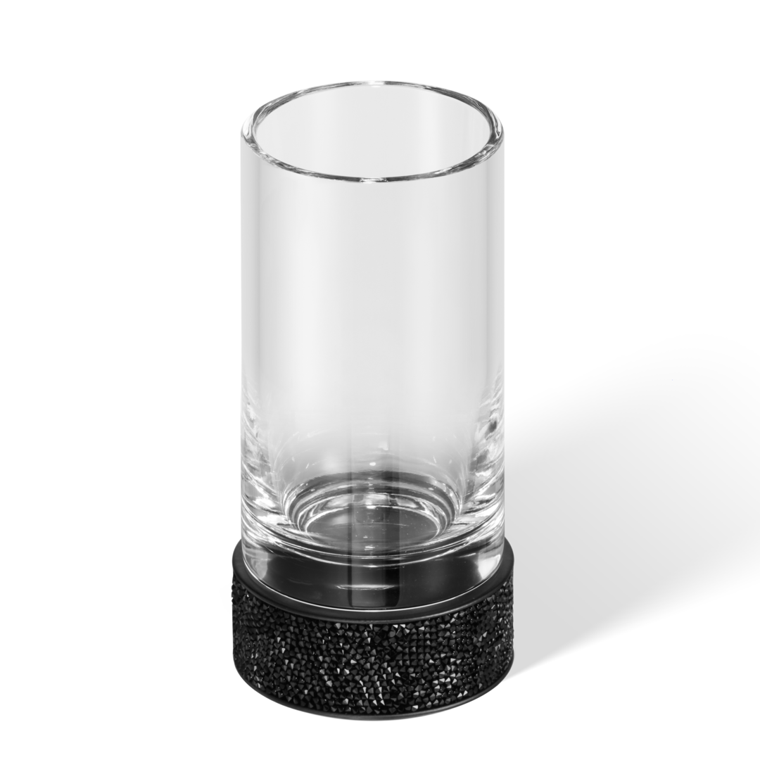 DW ROCKS SMG Tumbler - Black Matte with tumbler made of KRISTALL - clear