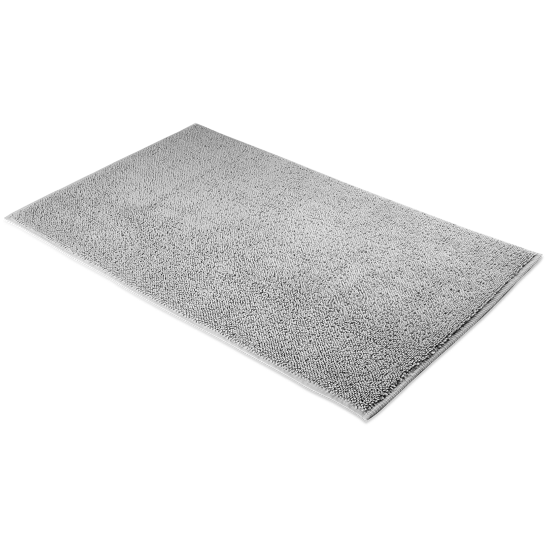 DW TWIST BM70120 Bathroom carpet - Silver grey - 28 x 18"