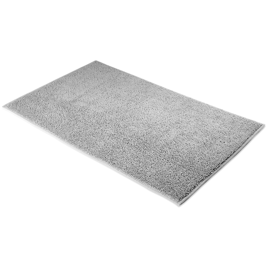 DW TWIST BM70120 Bathroom carpet - Silver grey - 28 x 18"