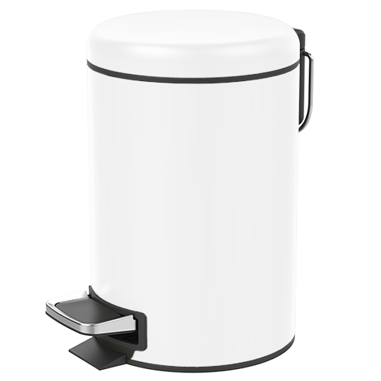 DW TE 35 Pedal bin - White Matte