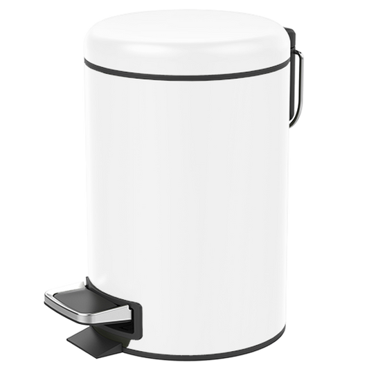 DW TE 35 Pedal bin - White Matte