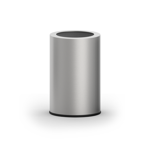 DW ROOMS Waste bin - Stainless steel Matte