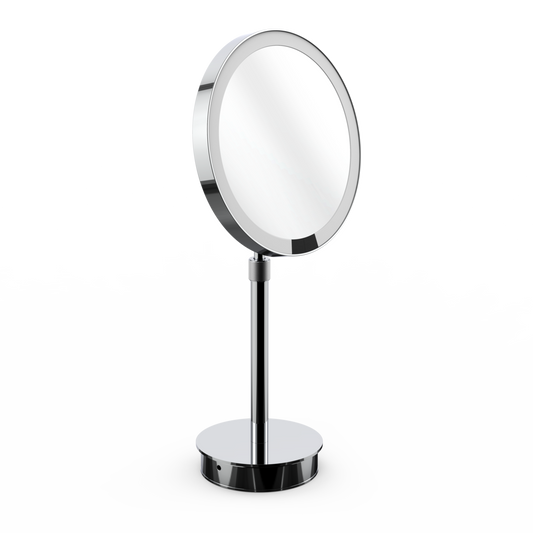 DW JUST LOOK PLUS SR 7X LED Cosmetic mirror FS - Chrome - Rechargeable (125100)