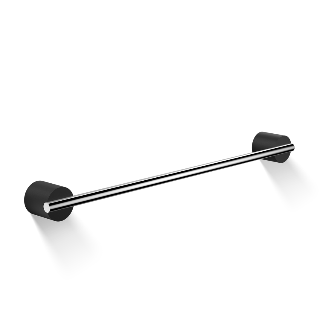 DW STONE HTE45 Towel rail - Black Matte / Chrome