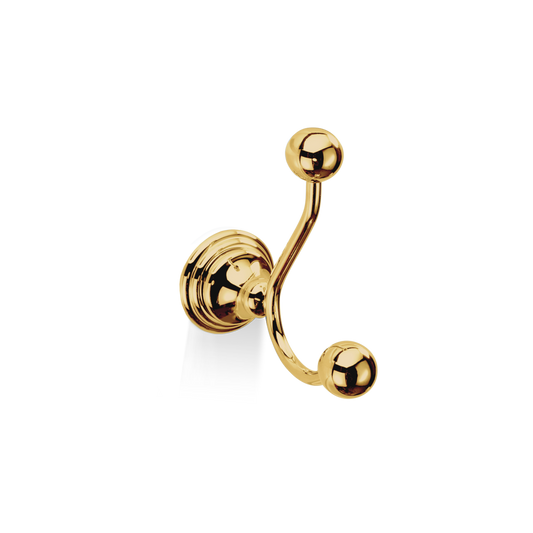 DW CL HAK2 CLASSIC Clothes double hook - Gold 24 Carat