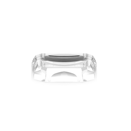 DW KR STS KRISTALL Soap dish - Crystal clear