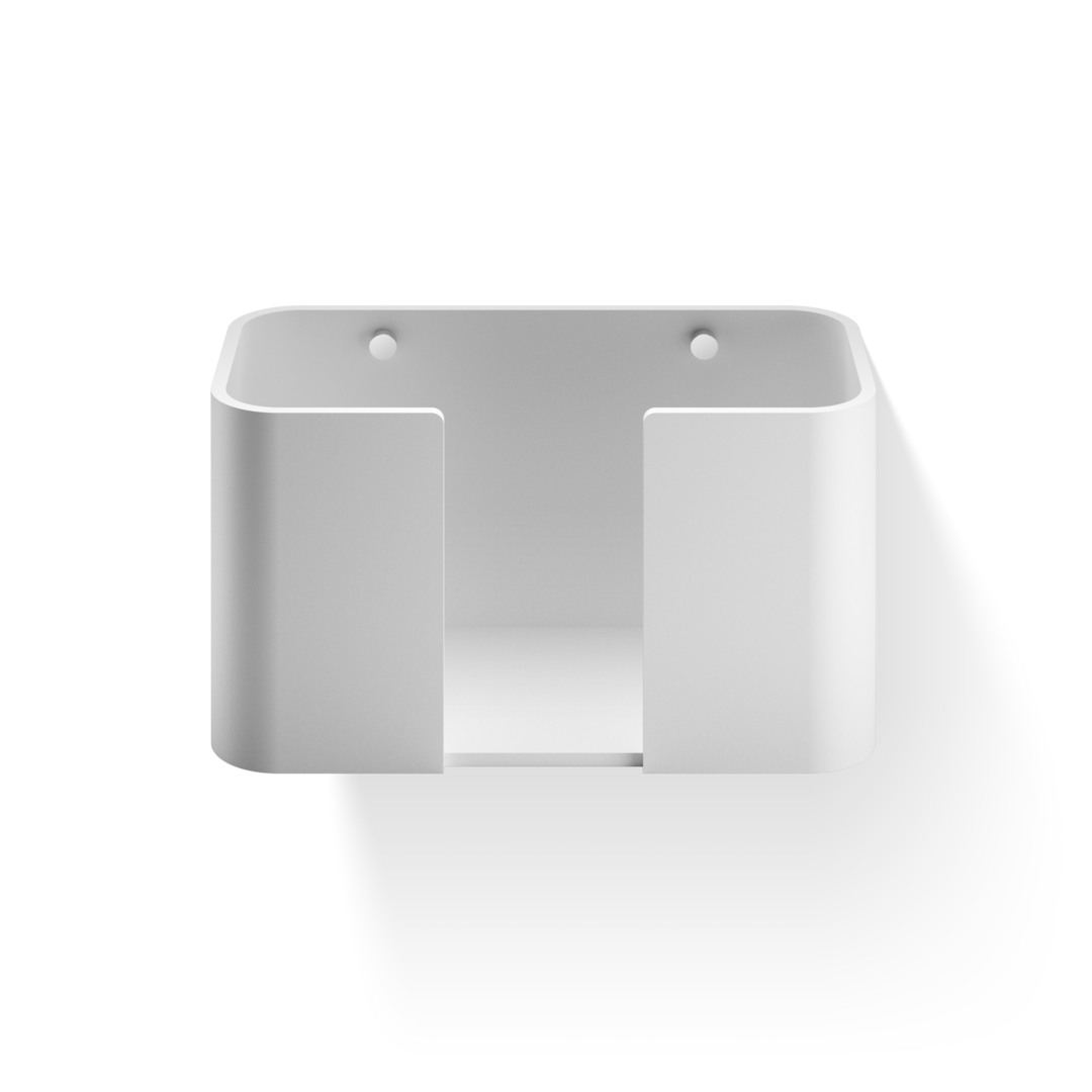 DW STONE WPTB WM paper towel holder - White Matte / Chrome