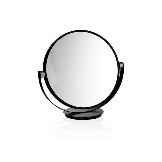 DW VANITY Tablemirror - Black Matte / Chrome