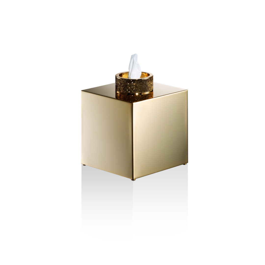 DW ROCKS KB Tissue box - Gold 24 Karat