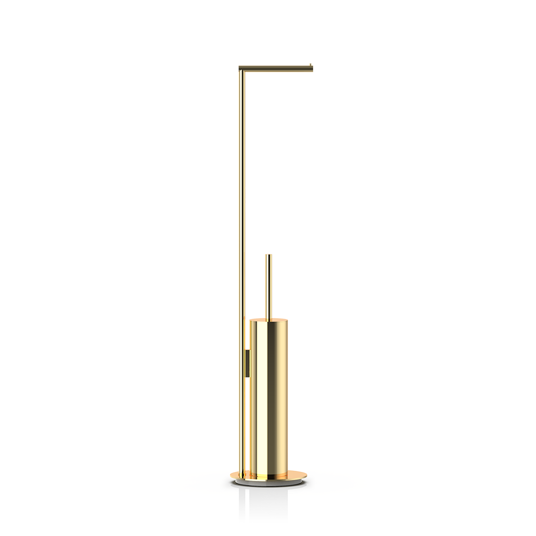 DW MK SBK MIKADO Toilet brush set Gold 24 Carat