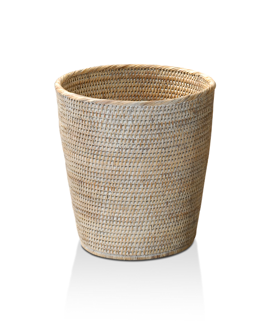 DW BASKET PK Paper bin round - Rattan light