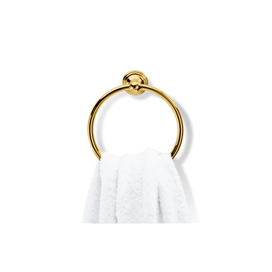 DW CL HTR CLASSIC Towel ring - Gold 24 Carat