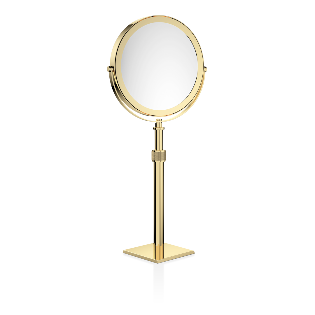 DW SP 15/V Cosmetic mirror - Gold 24 Carat - 5x Magnification
