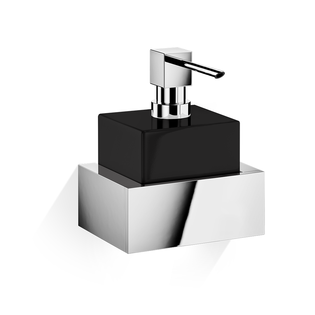 DW BK WSP N BRICK Soap dispenser Chrome / porcelain Black - WM