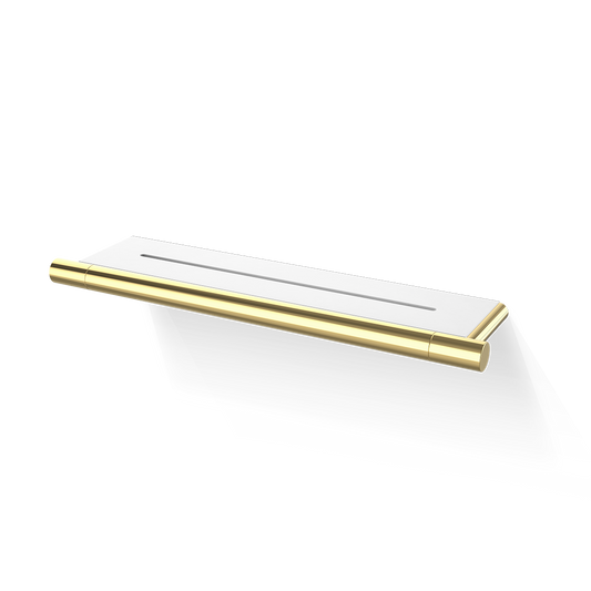 DW BAR DA shower tray - Gold 24 Carat, Shelf White